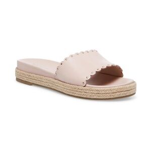 Kate Spade Pink Scalloped Sandals